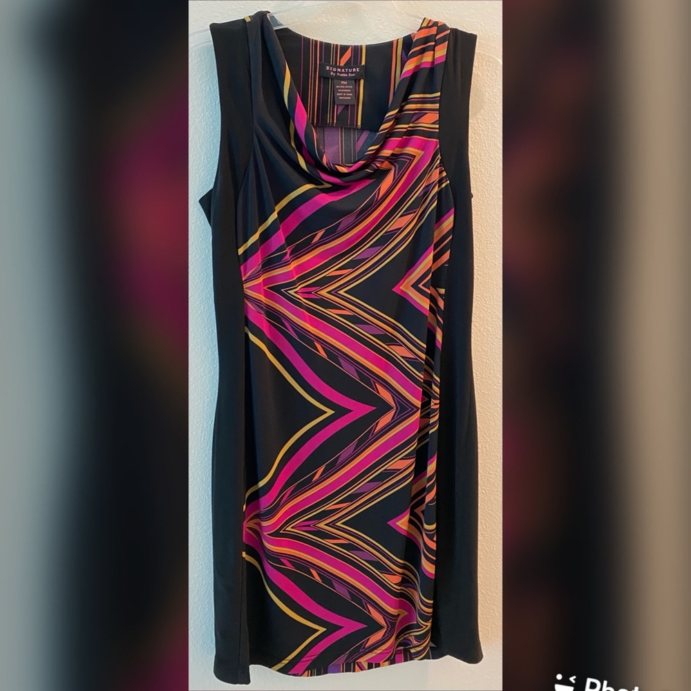 Petite dress. The fit of this dress is AMAZING!